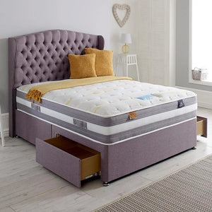 Lacey Wingback Divan Bed