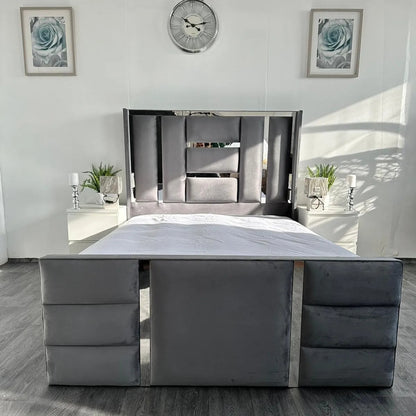 Patricia Mirror Bed Frame