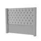 48 Inch Miami Tufted Winged Headboard