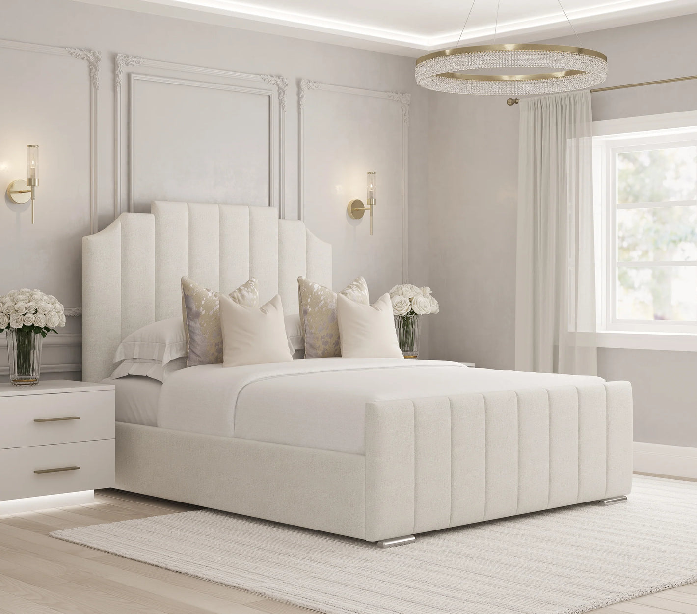 Mia Art Deco Bed Frame