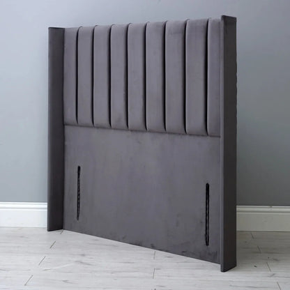 48 Inch Buckingham Vertical Lined Wingback Headboard