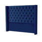 48 Inch Miami Tufted Winged Headboard