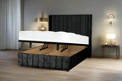 Tiffany Wingback Panel Ottoman Divan