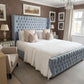 Moscow Chesterfield Wingback Bed Frame