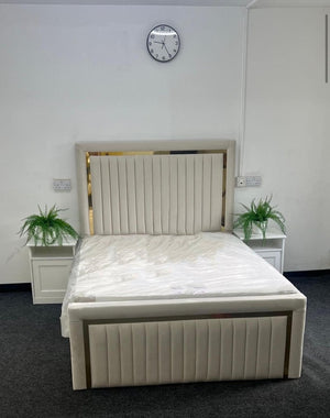 Silvia Multi Panel Bed Frame