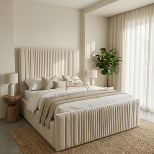 Alan Bed Frame with Lines