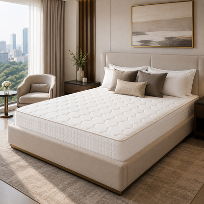 Deluxe Bonnell Spring Mattress – 24cm Deep Quilted Design
