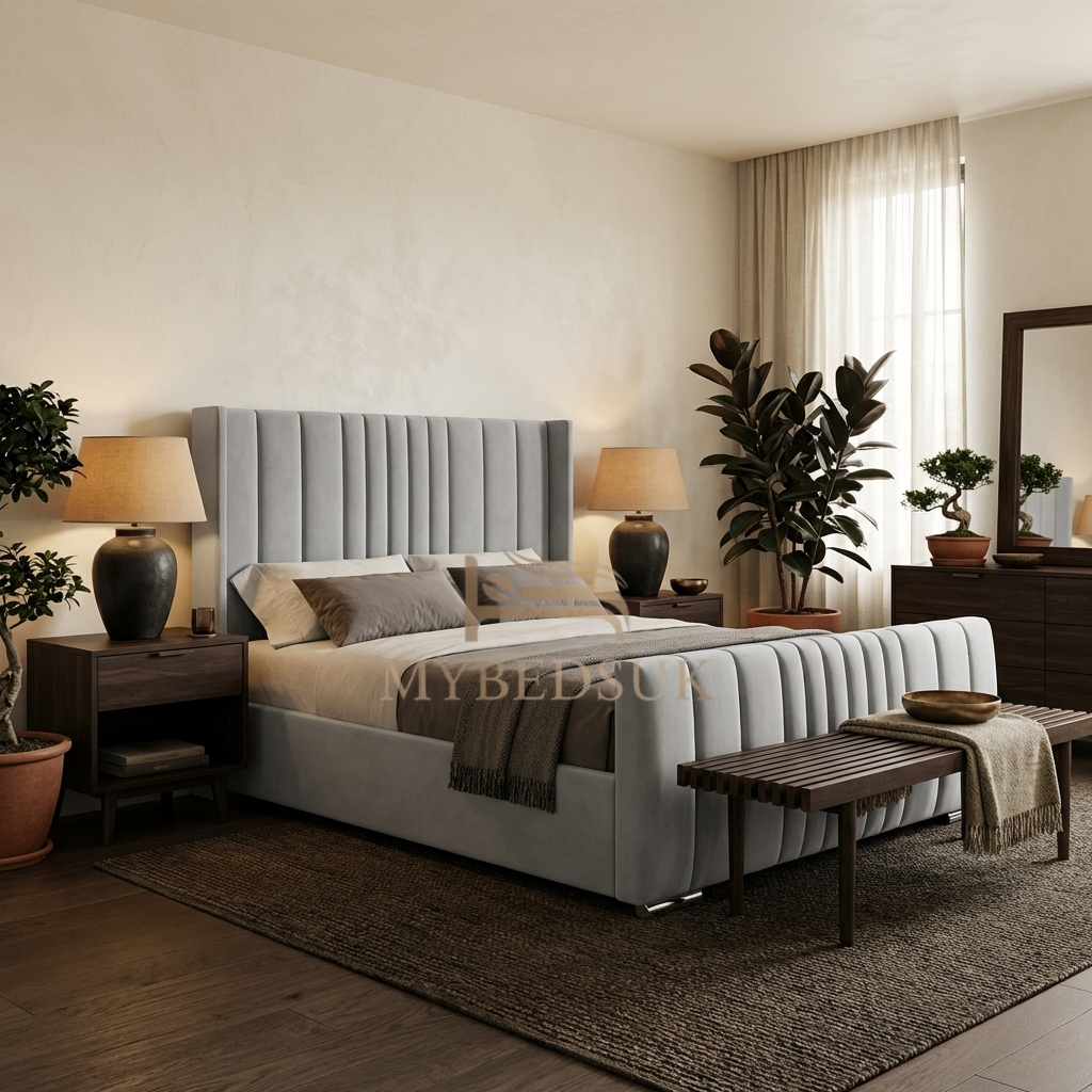 Kingsley Wingback Bed Frame
