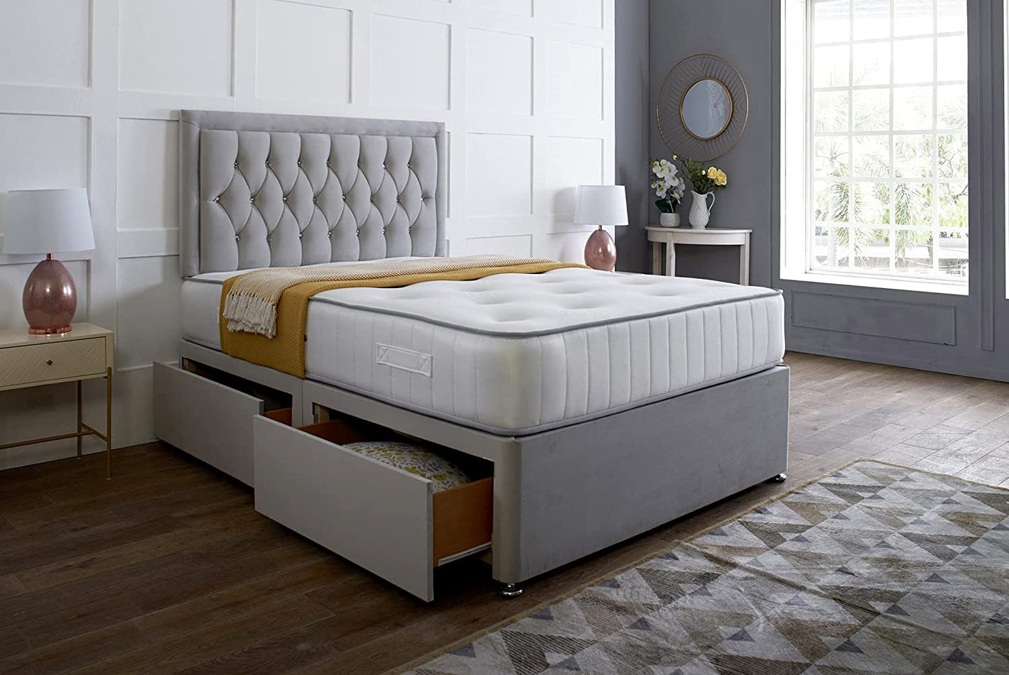 Fiona Chesterfield Divan Bed