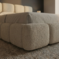 Teddy Marshmallow Cube Boucle Bed
