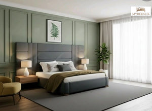 Manchester Bed Frame With Wide Headboard