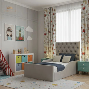 Dream Nest Chesterfield Kids Bed | Different Storage Option Available