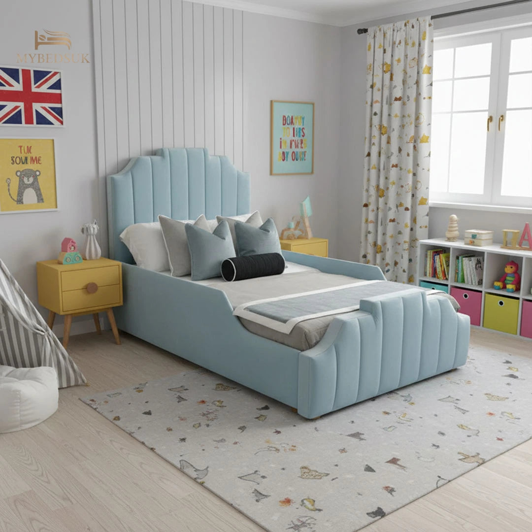 Dream Crown Panel Kids Bed | Different Storage Option Available