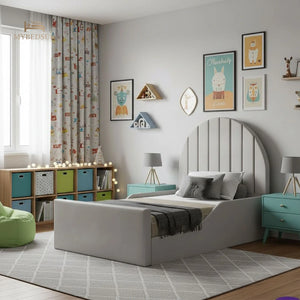 Oxford Multi Panelled Kids Bed | Different Storage Option Available