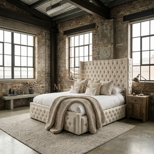 Brook Winged Ambassador Bed