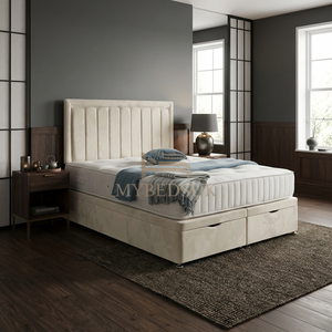 Maeve Panelled Ottoman Divan Bed