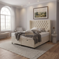 Seoul Wingback Chesterfield Ottoman Divan Bed