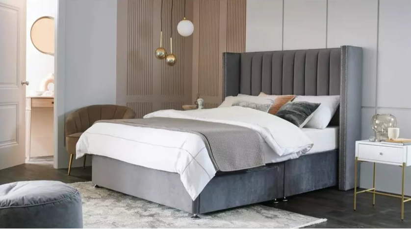 Avery Wingback Divan Bed