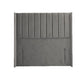 48 Inch Buckingham Vertical Lined Wingback Headboard