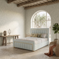 Nelson Panel Luxury Gold Strip Bed