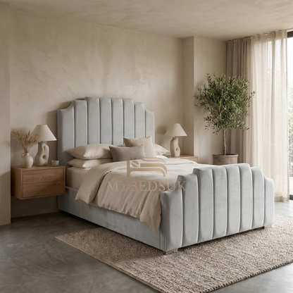Tyler Crown Step Line Curved Bed