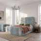 Finley Gold Striped Diana Bed Frame