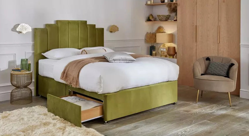 Francis Art Deco Divan Bed