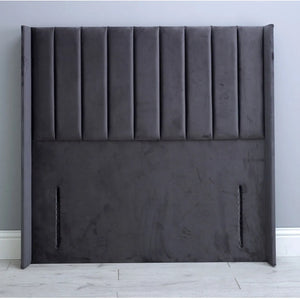 48 Inch Buckingham Vertical Lined Wingback Headboard