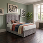 Mini Cube Chesterfield Ottoman Divan Bed