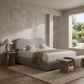 Teddy SnuggleArc Boucle Bed