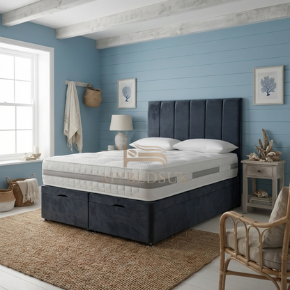 Alpha 6 Panel Ottoman Divan Bed
