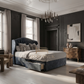 Moon Curve Wingback Chesterfield Divan Bed